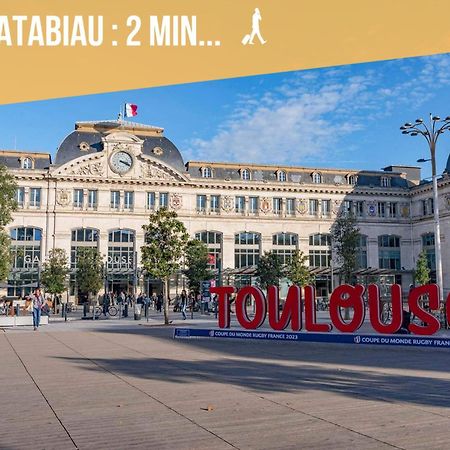 Moderne - Centre - Gare Matabiau Lejlighed Toulouse Eksteriør billede
