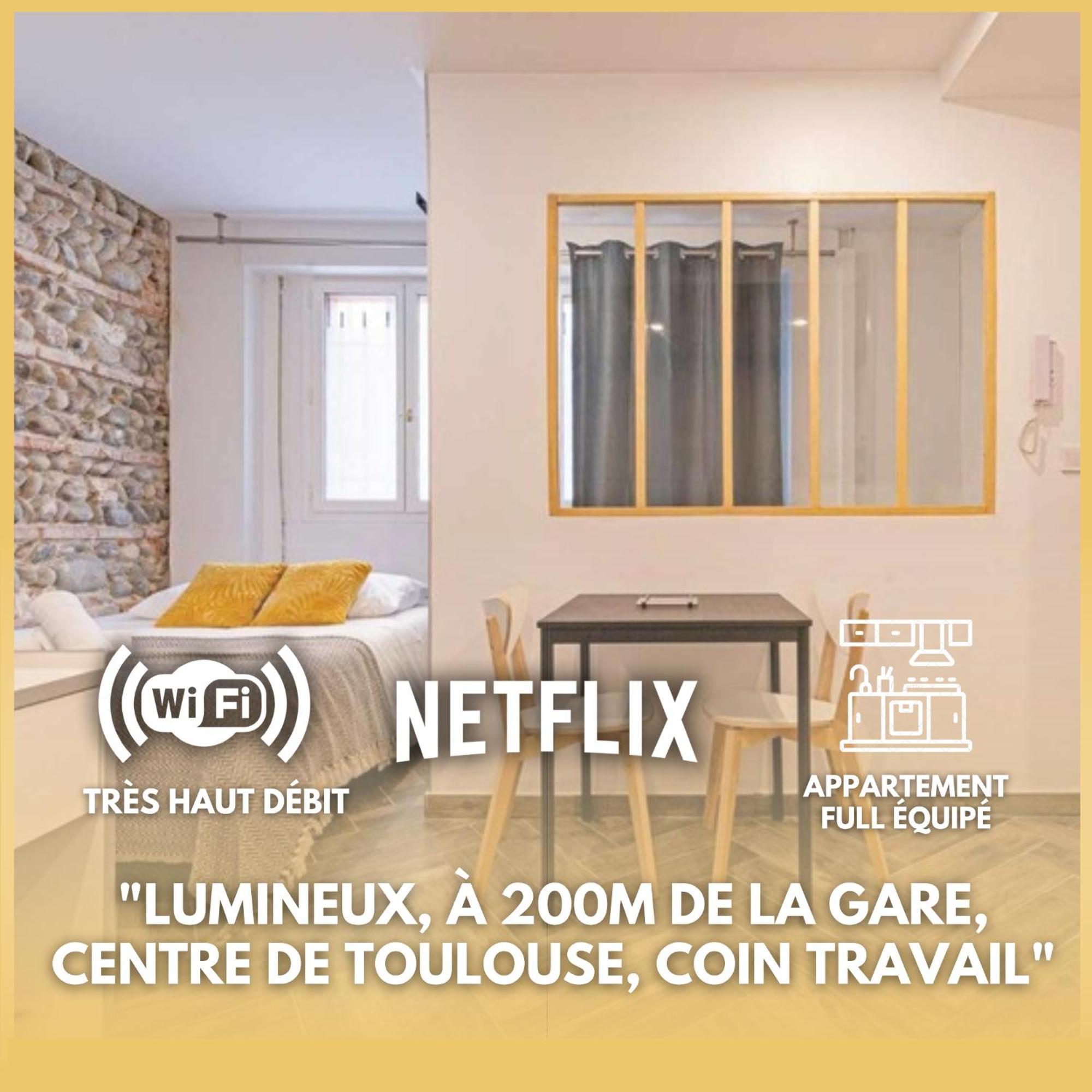 Moderne - Centre - Gare Matabiau Lejlighed Toulouse Eksteriør billede